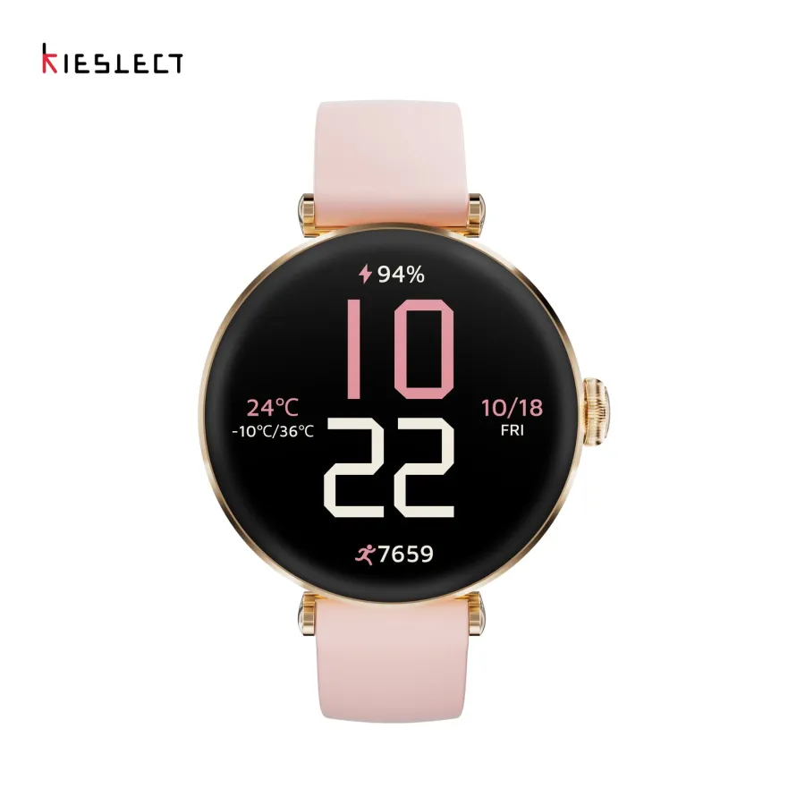 Montre connectée femme Kieslect Pura AMOLED double bracelet Montre connectée femme Kieslect Pura AMOLED double bracelet