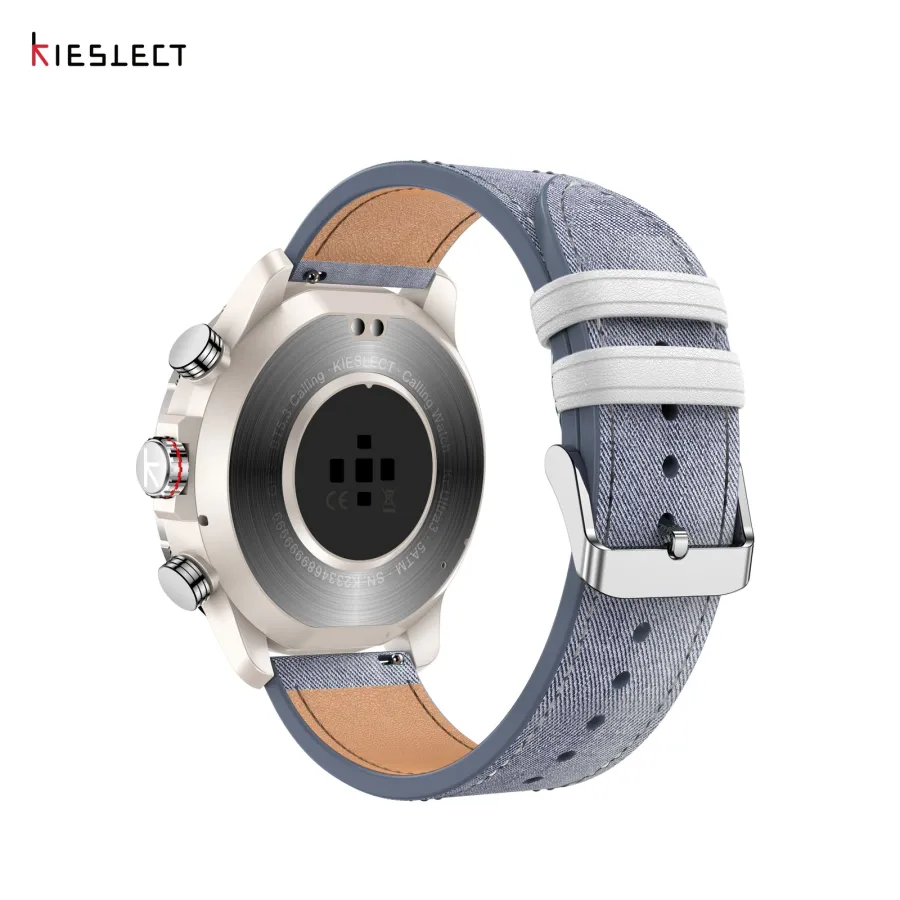 Montre connectée Kieslect KR3 – Or/Jean Montre connectée Kieslect KR3 – Or/Jean
