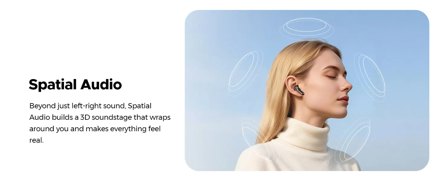 SoundPEATS Air6 HS + Peats Case