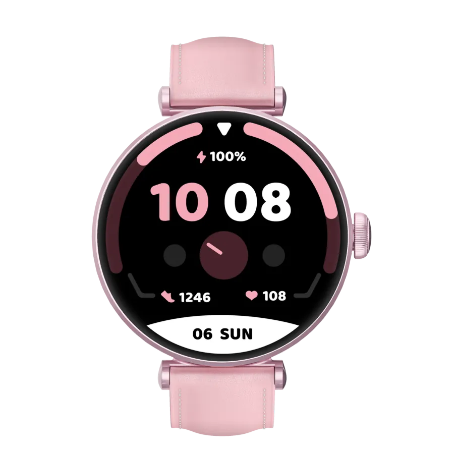 Montre connectée femme Kieslect Pura AMOLED double bracelet Montre connectée femme Kieslect Pura AMOLED double bracelet