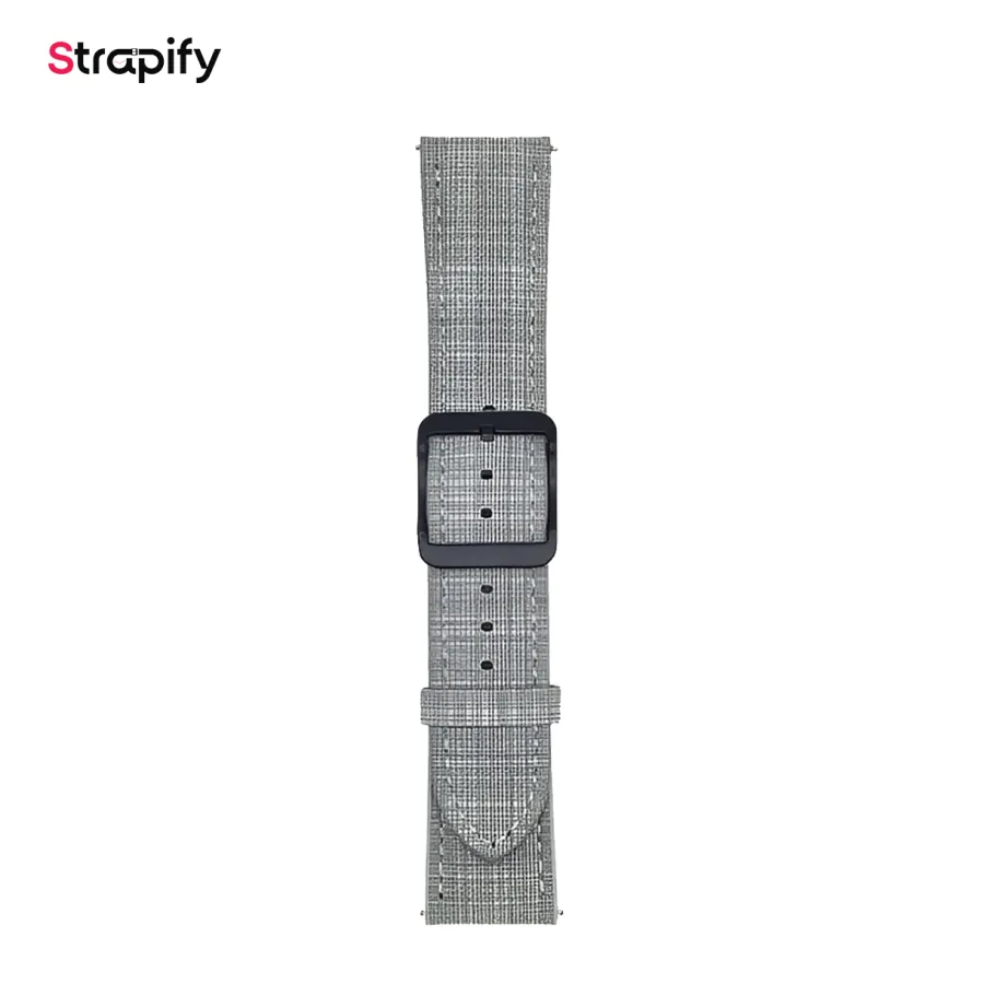 Bracelet cuir style tissu 22 mm Bracelet cuir style tissu 22 mm