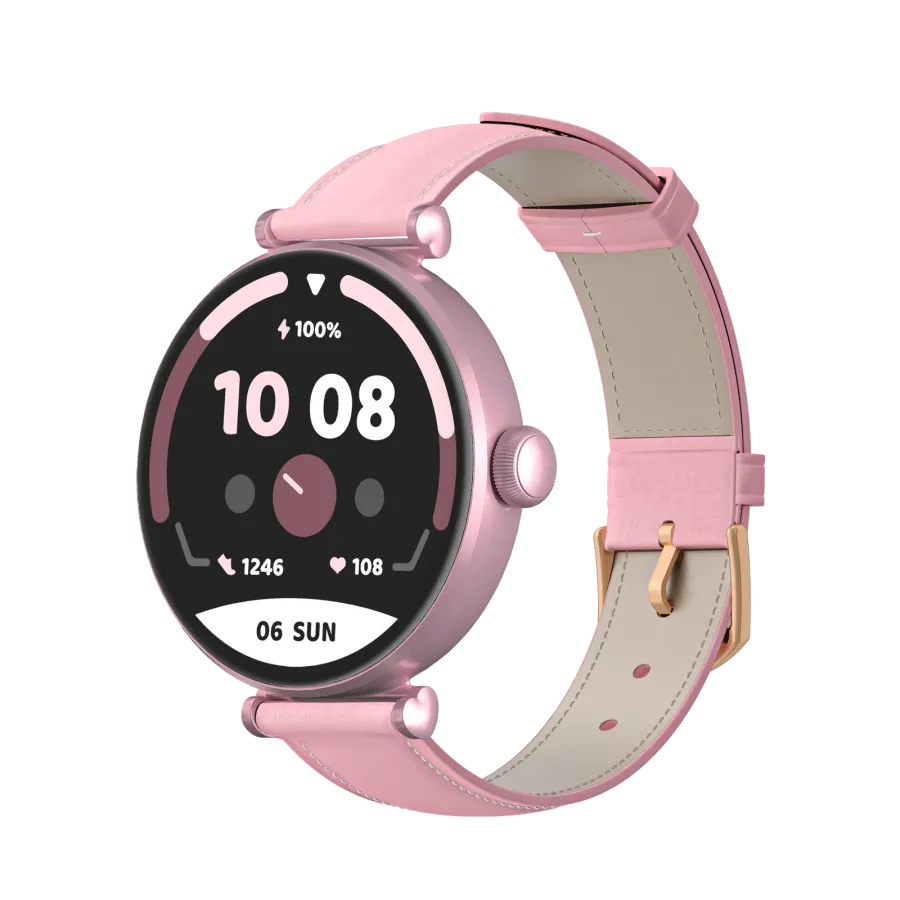 Montre connectée femme Kieslect Pura AMOLED double bracelet Montre connectée femme Kieslect Pura AMOLED double bracelet