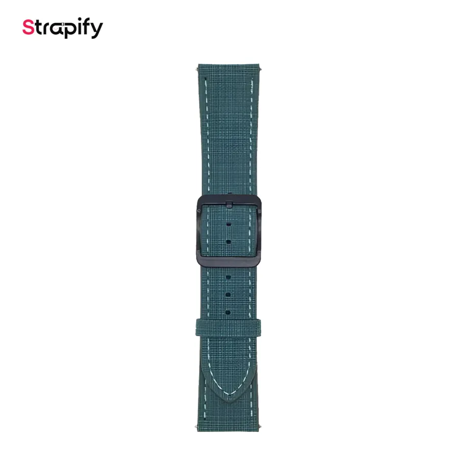 Bracelet cuir style tissu 22 mm Bracelet cuir style tissu 22 mm