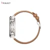 Montre connectée Kieslect KR3 – Or/Marron Montre connectée Kieslect KR3 – Or/Marron