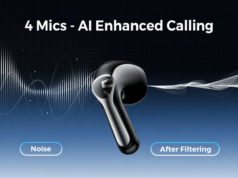 SoundPEATS Air6 HS + Peats Case