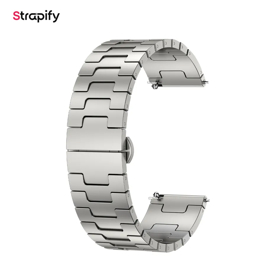 Bracelet titanium urbain style Y 22 mm