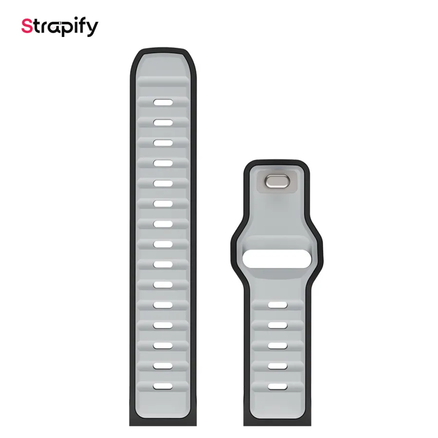 Bracelet silicone sport duo 22 mm