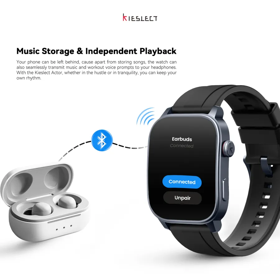 Montre connectée Kieslect KS3 – GPS, étanche 5ATM Montre connectée Kieslect KS3 – GPS, étanche 5ATM
