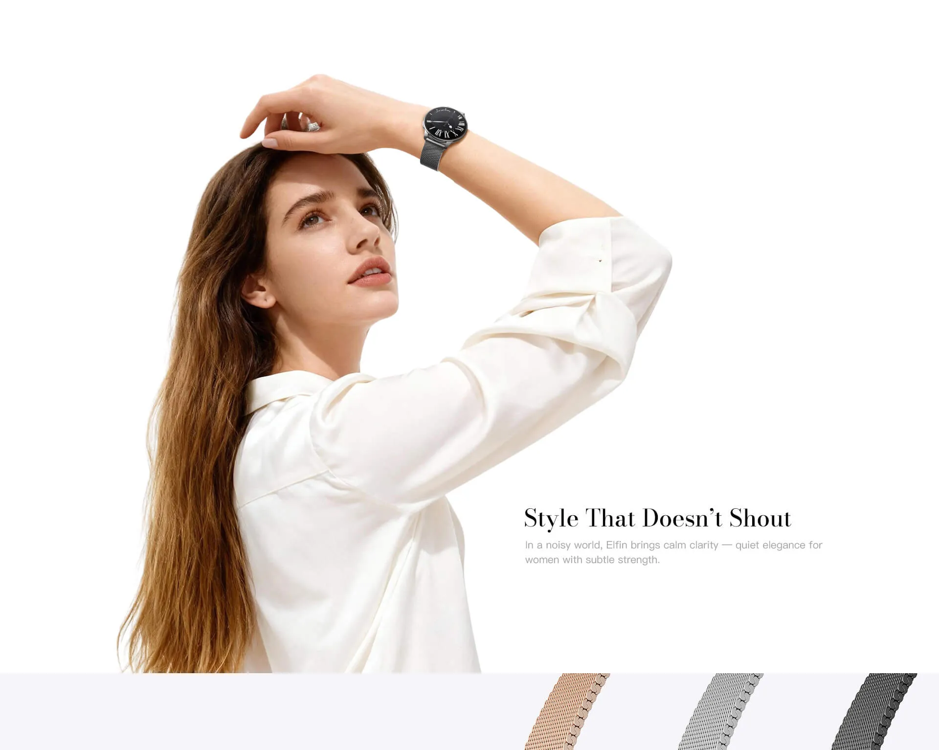 Montre connectée femme Kieslect Elfin