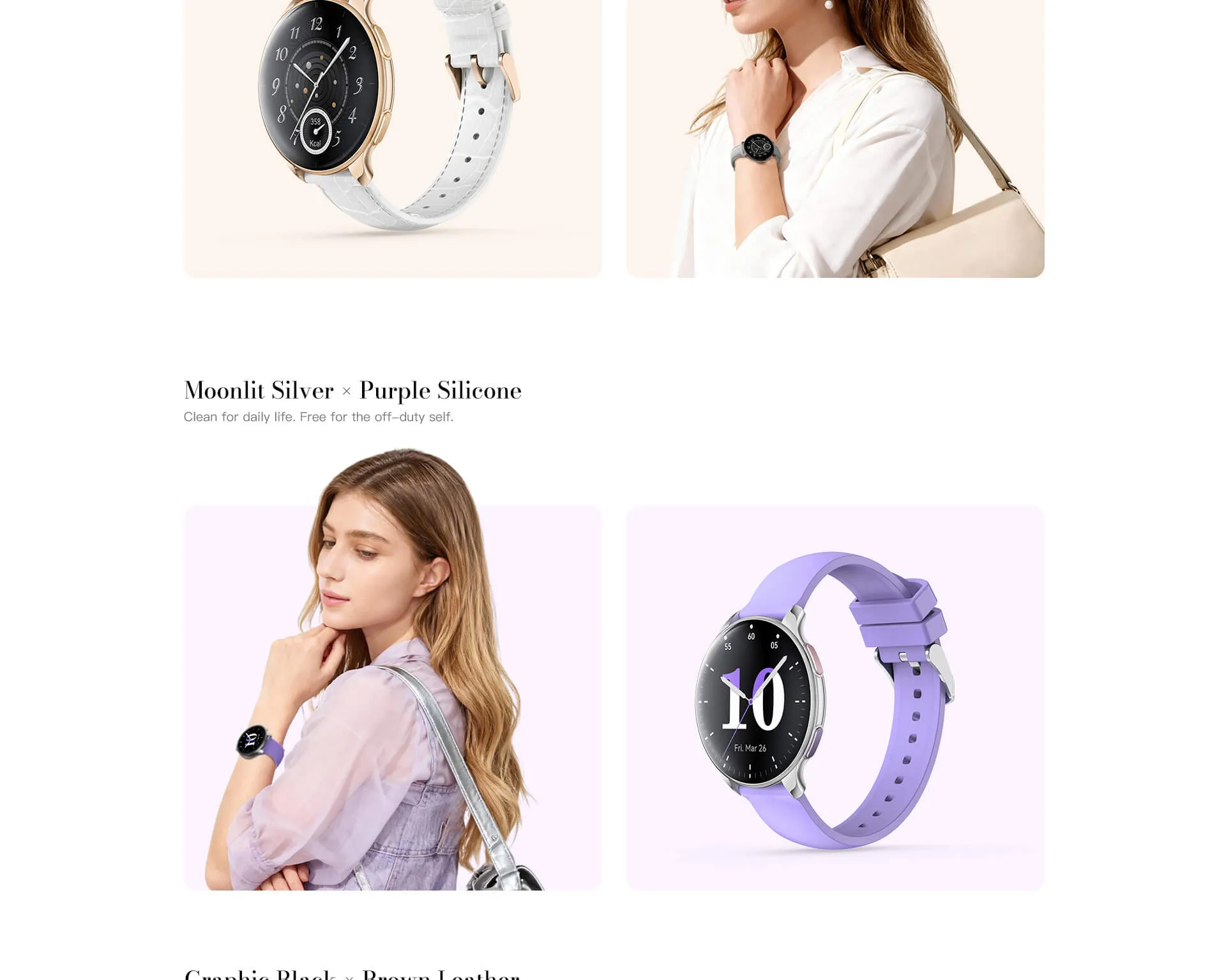 Montre connectée femme Kieslect Elfin
