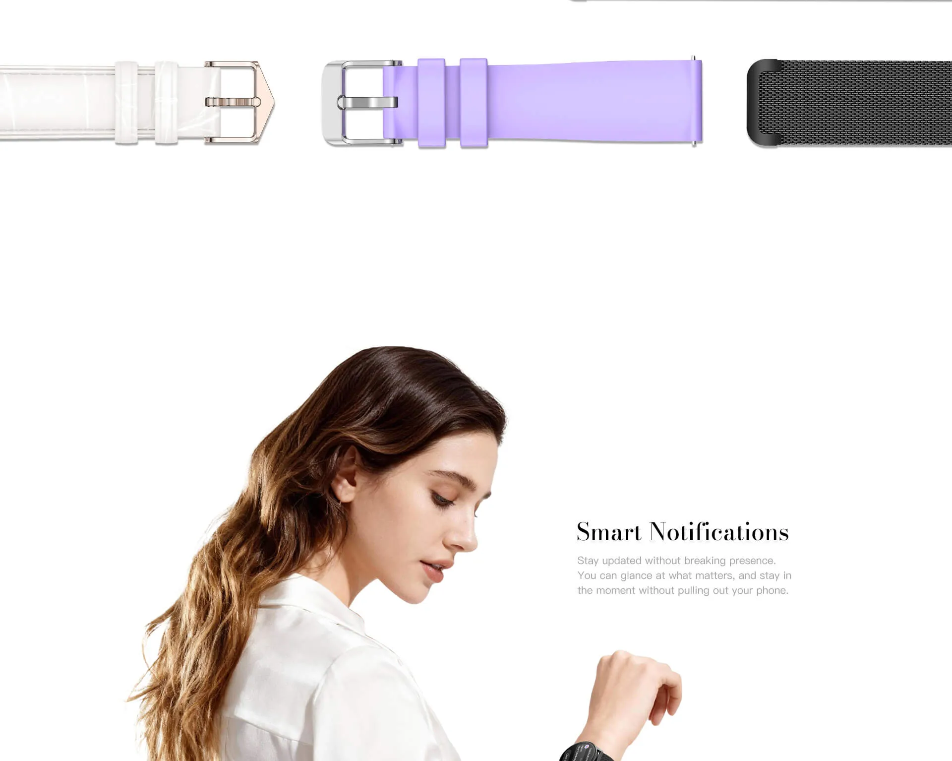 Montre connectée femme Kieslect Elfin