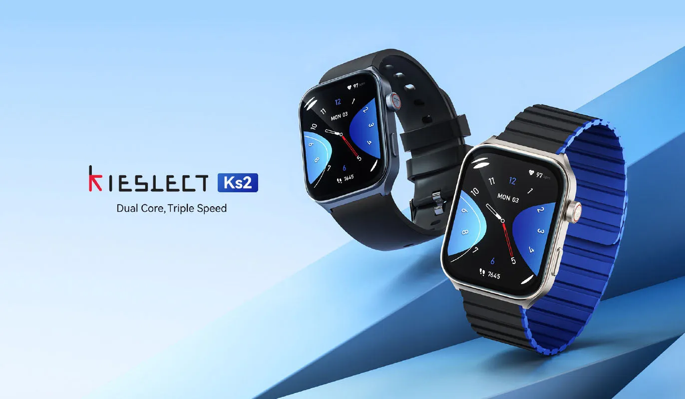 Montre connectée Kieslect KS2 double bracelet