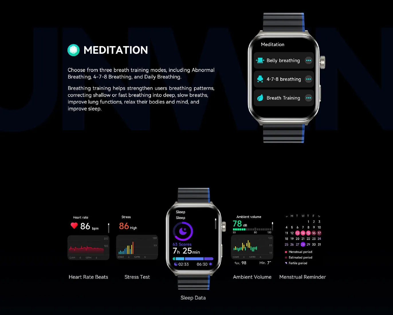 Montre connectée Kieslect KS2 double bracelet