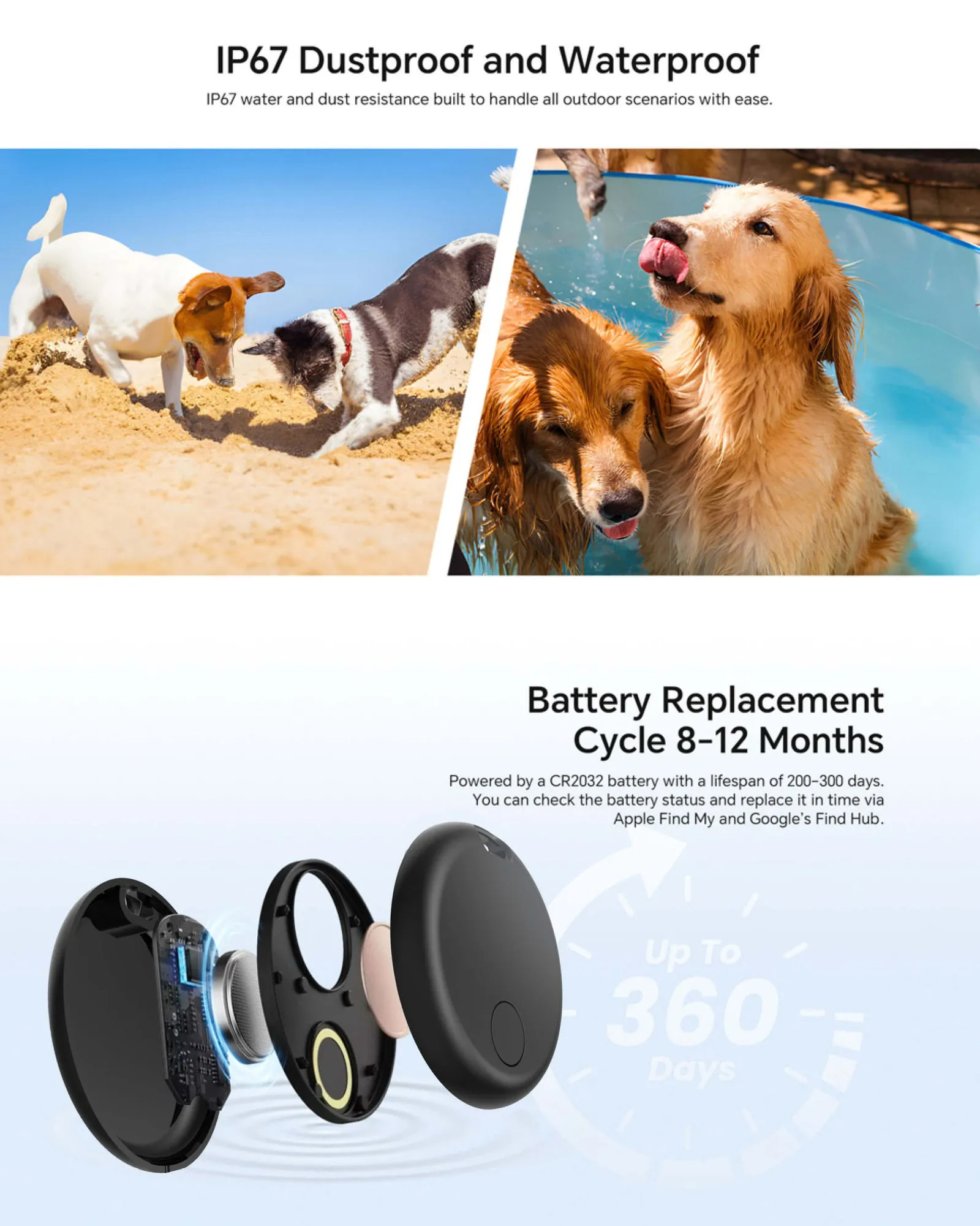 Kieslect Incard SeekTag pack 2