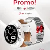 Montre connectée Kieslect KR3 – Blanc (+ bracelet magnétique 22 mm offert) Montre connectée Kieslect KR3 – Blanc (+ bracelet magnétique 22 mm offert)