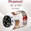 Montre connectée Kieslect KR3 – Blanc (+ bracelet magnétique 22 mm offert) Montre connectée Kieslect KR3 – Blanc (+ bracelet magnétique 22 mm offert)