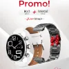 Montre connectée Kieslect KR3 – Blanc (+ bracelet magnétique 22 mm offert) Montre connectée Kieslect KR3 – Blanc (+ bracelet magnétique 22 mm offert)