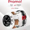Montre connectée Kieslect KR3 – Blanc (+ bracelet magnétique 22 mm offert) Montre connectée Kieslect KR3 – Blanc (+ bracelet magnétique 22 mm offert)