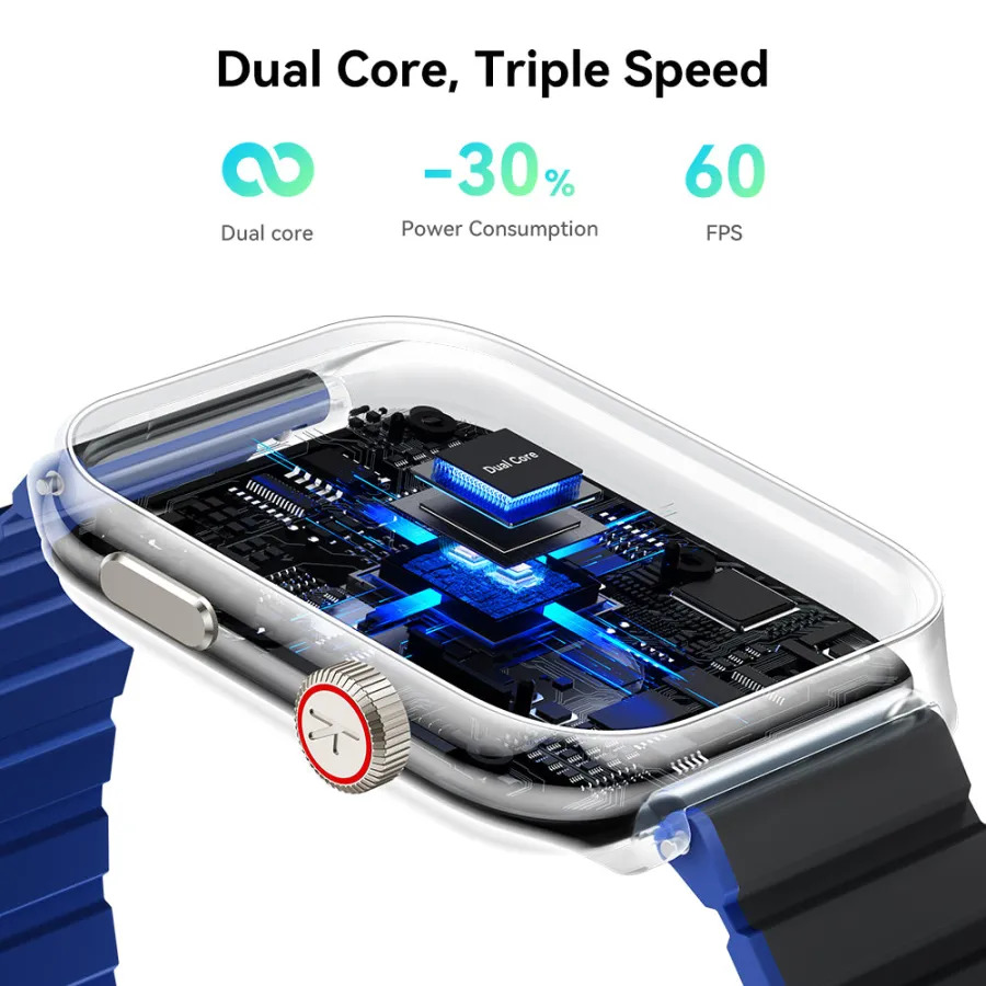 Montre connectée Kieslect KS2 double bracelet Montre connectée Kieslect KS2 double bracelet