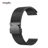 Bracelet milanais acier inoxydable noir 22 mm Bracelet milanais acier inoxydable noir 22 mm