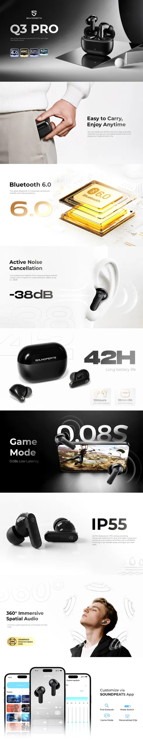 SoundPEATS Q3 Pro