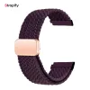 Bracelet tissu à fermeture magnétique 20 mm