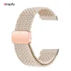 Bracelet tissu à fermeture magnétique 20 mm