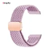 Bracelet tissu à fermeture magnétique 20 mm