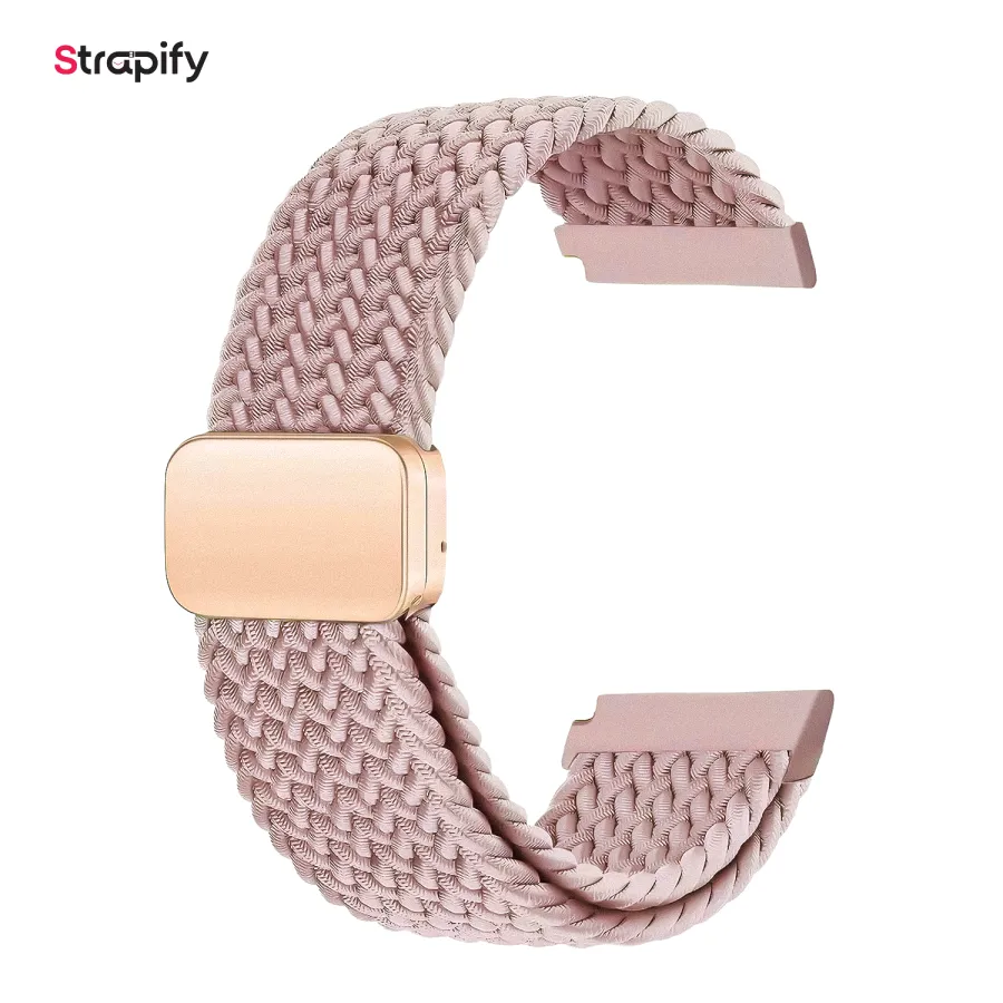 Bracelet tissu à fermeture magnétique 18 mm Bracelet tissu à fermeture magnétique 18 mm