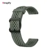 Bracelet silicone sport ventilé 22 mm