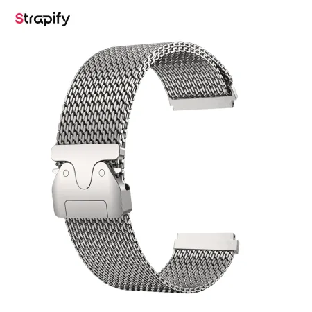 Bracelet milanais premium acier inoxydable 22 mm