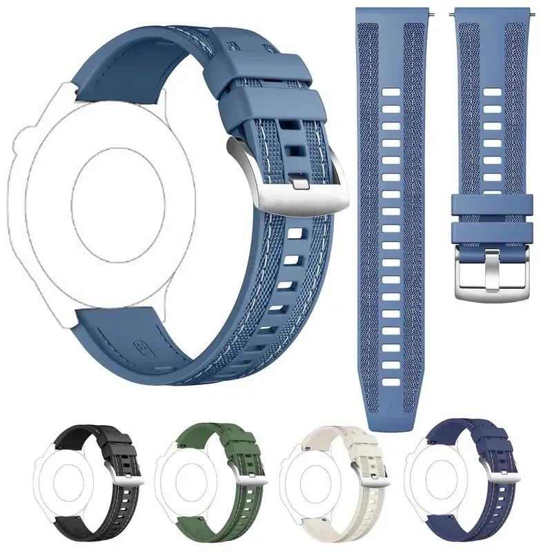 Bracelet nylon-silicone 22 mm Bracelet nylon-silicone 22 mm