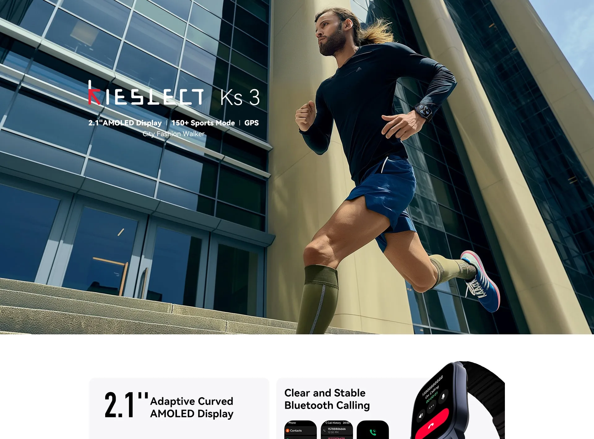 Pack Kieslect KS3 + écouteurs ajustables (offre limitée)