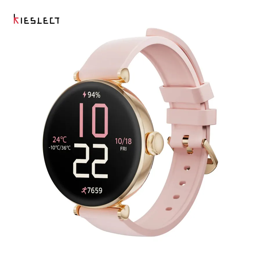 Montre connectée femme Kieslect Pura AMOLED double bracelet Montre connectée femme Kieslect Pura AMOLED double bracelet