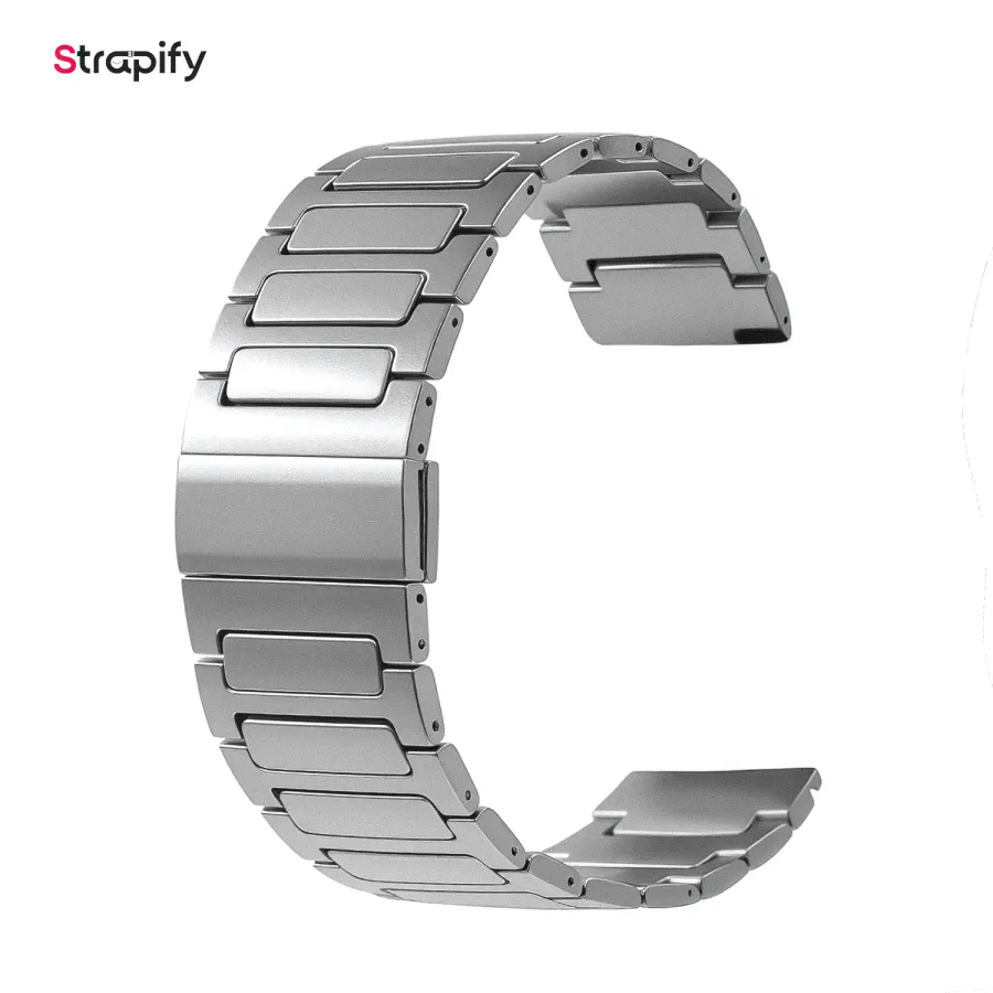 Bracelet acier inoxydable à fermeture magnétique 22 mm Bracelet acier inoxydable à fermeture magnétique 22 mm