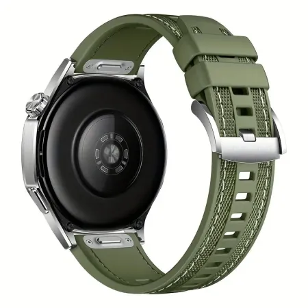 Bracelet nylon-silicone 22 mm