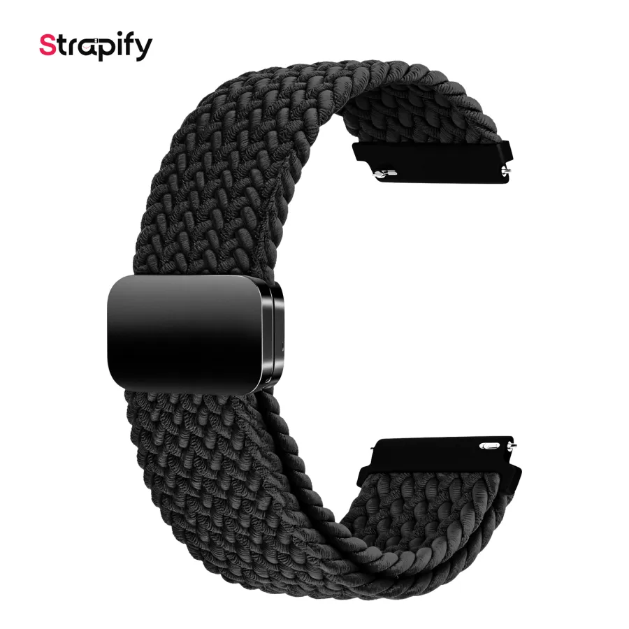 Bracelet tissu premium à connecteur magnétique 22 mm Bracelet tissu premium à connecteur magnétique 22 mm