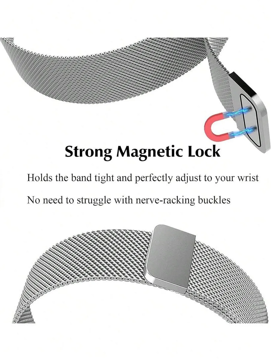 Bracelet acier inoxydable magnétique 18 mm Bracelet acier inoxydable magnétique 18 mm