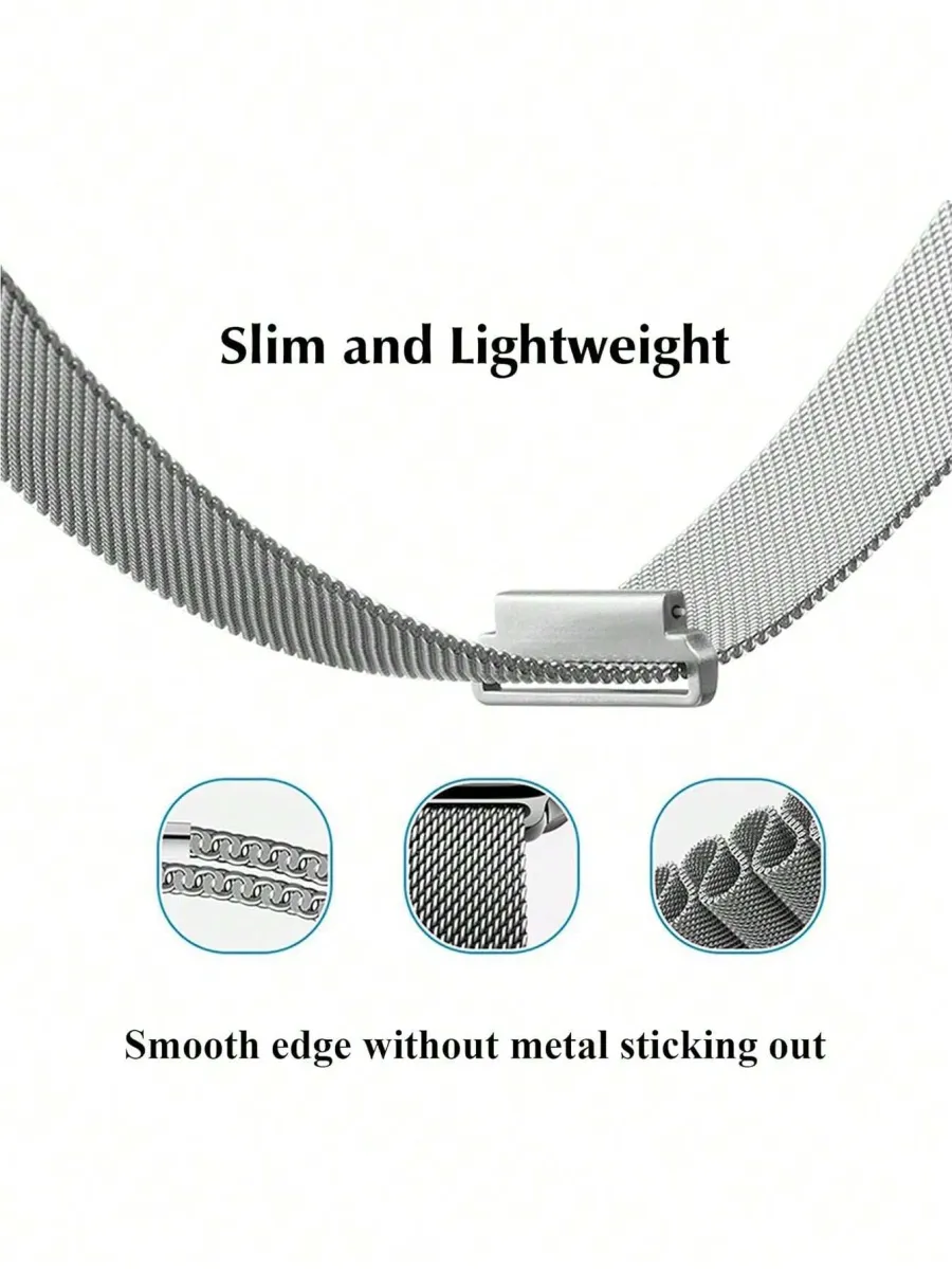 Bracelet acier inoxydable magnétique 18 mm Bracelet acier inoxydable magnétique 18 mm